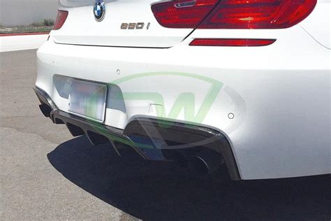 Bmw F F F I I M Performance Style Carbon Fiber Diffuser