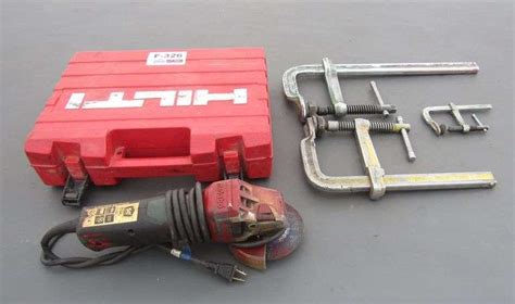 F 326 Hilti Roto Hammer Metabo Grinder Pickett Auction Service