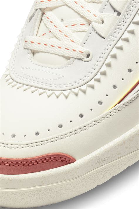 Air Jordan 2 x Maison Château Rouge Orange and Sail DO5254 180