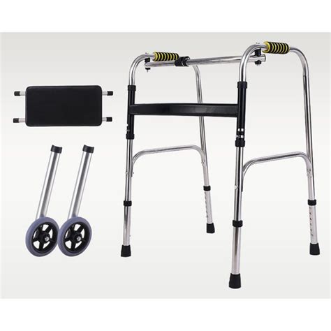 Ходунки для пожилых людей на колесиках из нержавеющей стали купить на ...