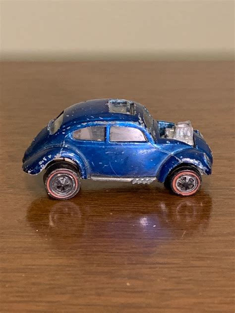 Hot Wheels Blue Custom Volkswagen Redline VW Bug Beetle Etsy