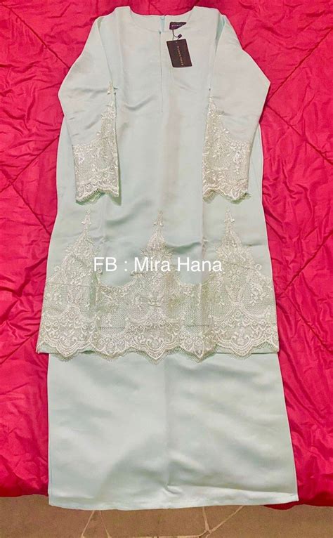 Hijabistahub Mint Green L Women S Fashion Muslimah Fashion Baju