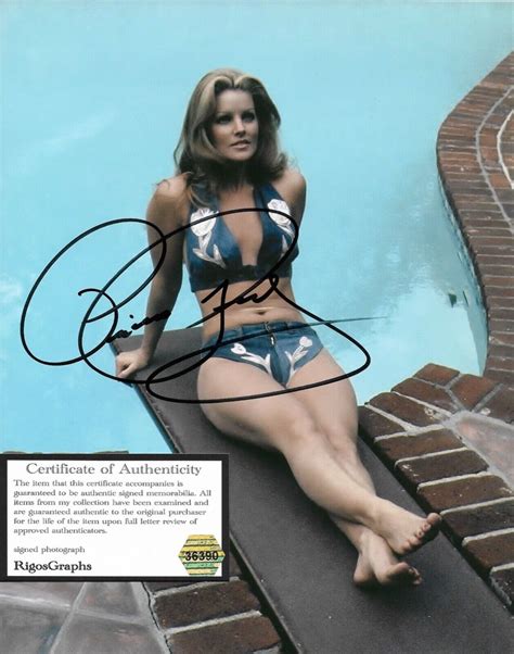 Priscilla Presley Naked Gun Actress Signed X Photograph W Coa
