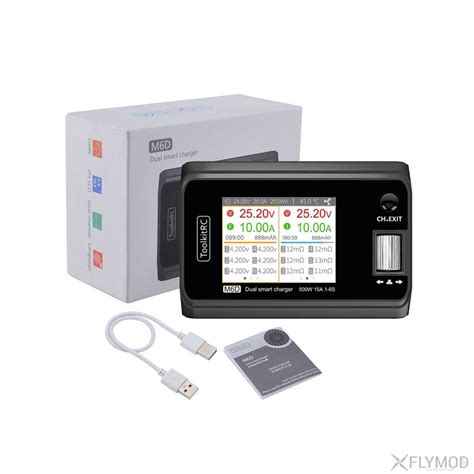 Зарядное устройство ToolkitRC M6D 500W 15A 1-6S купить - Интернет ...