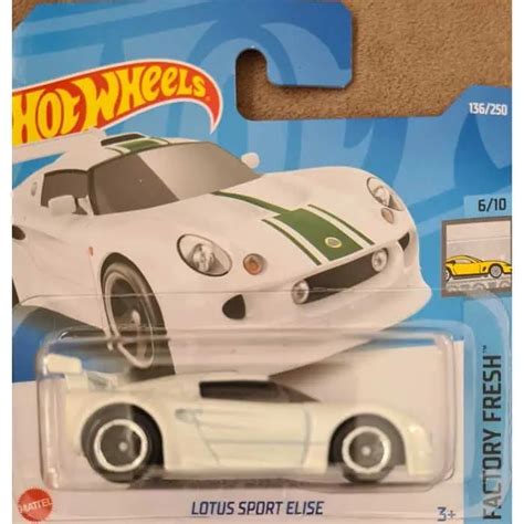 Embalagem Danificada Hot Wheels Factory Fresh Lotus Sport Elise Universo Hot Wheels