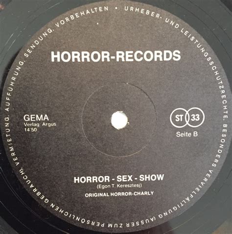 Post Punk Industrial Horror Charly Horror Sex Show Halloween Season