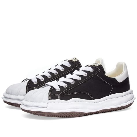 Maison MIHARA YASUHIRO Blakey Low Original STC Sole Sneaker Black | END.