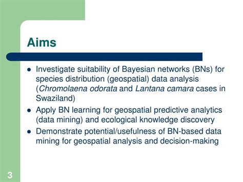 Ppt Bayesian Network Based Predictive Analytics Applied To Invasive