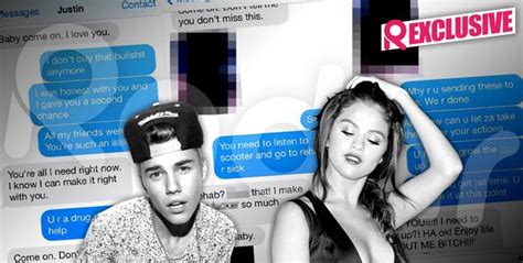 Theyre REAL They Re GRAPHIC See The X Rated Nude Photos Justin Bieber Sexted Selena Gomez