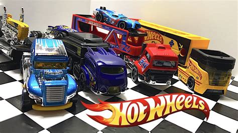 Unboxing Hot Wheels Semi Truck Haulers Hot Wheels Semi Trucks Trucks