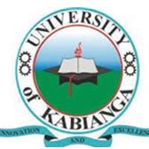 UNIVERSITY OF KABIANGA