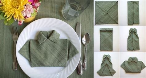 Идеальная сервировка!!)) | Napkin folding tutorial, Napkin folding, Diy ...