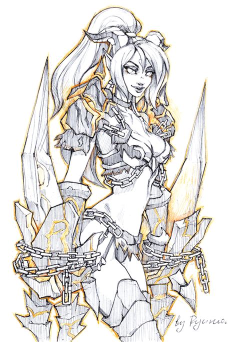 Anios Sketch By Neryumo Hentai Foundry