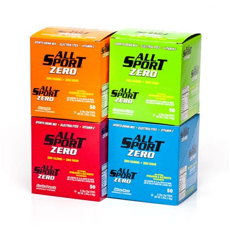 Sports Drink Powder Packets - TOP 300 CARS