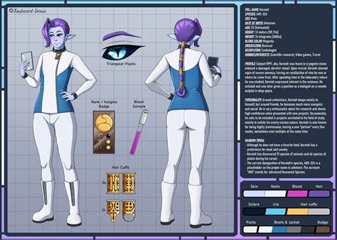 OC Koreioh Character Sheet By Keyboard Draws Hentai Foundry