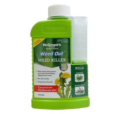 weed control mcgregors garden genius