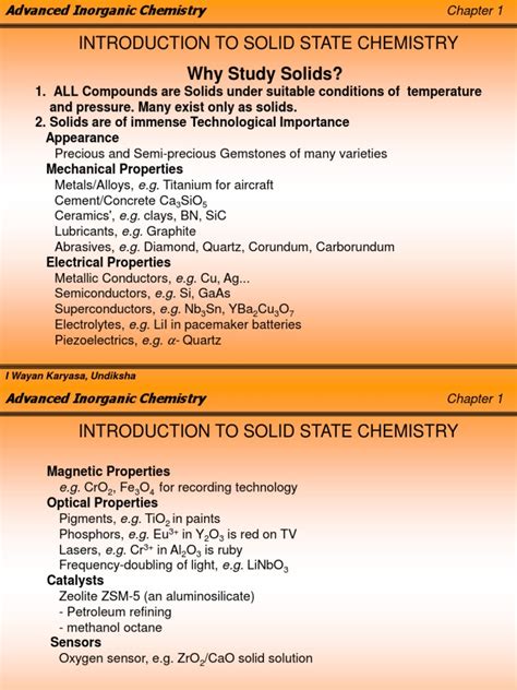 understanding  fundamentals  solid state chemistry
