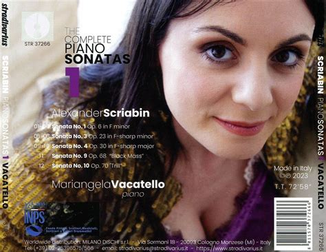 Mariangela Vacatello Scriabin Complete Piano Sonatas Vol 1 1 3 4