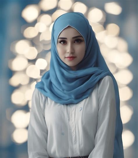 premium photo  women indonesia moslem hijab fashion