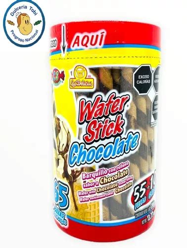 Delicias Wafer Stick Chocolate Piezas Tipo Barquillo