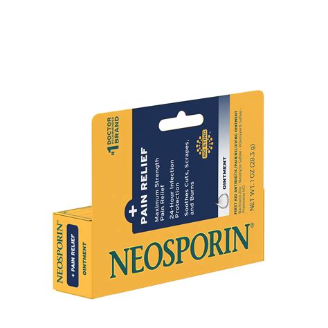 Neosporin Maximum Strength Pain Relief Dual Action Ointment First