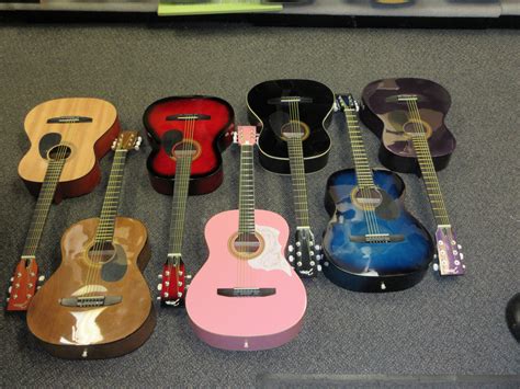 Acoustic Guitars In 7 Colors Guitars And More