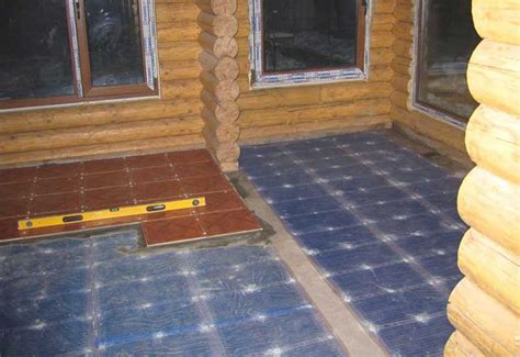 Плитка для бани, Укладка плитки в бане