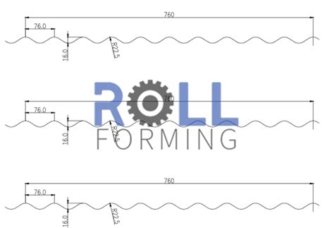 Corrugated Roofing Sheet Roll Forming Machine Bluesky Machine