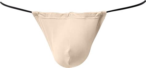 Amazon Braguitas Triangulares De Bikini Con Espalda En T Para Hombre Con Bolsa De