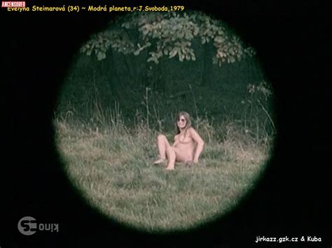 Naked Evelyna Steimarova In The Blue Planet