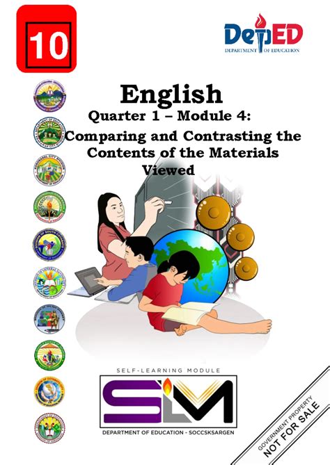 English 10 Final Quarter 1 Module 1 - English Quarter 1 – Module 1