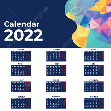 Calendar Vector Hd Png Images Calendar 2022 Calendar 2022 Year Png