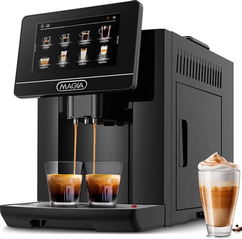 zulay magia fully automatic espresso machine  grinder