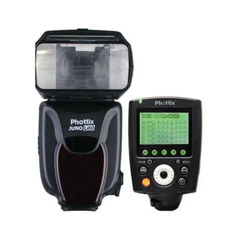 Phottix Juno Li Lithium Battery Hot Shoe Flash Odin Ii Tx Combo Canon