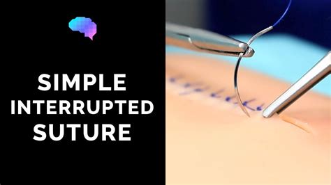surgical suturing   muscle