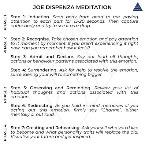 The joe dispenza meditation for stunning personal growth – Artofit