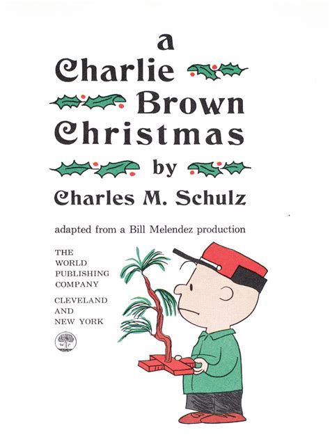 A Charlie Brown Christmas Charles Schulz First Edition Signed Rare