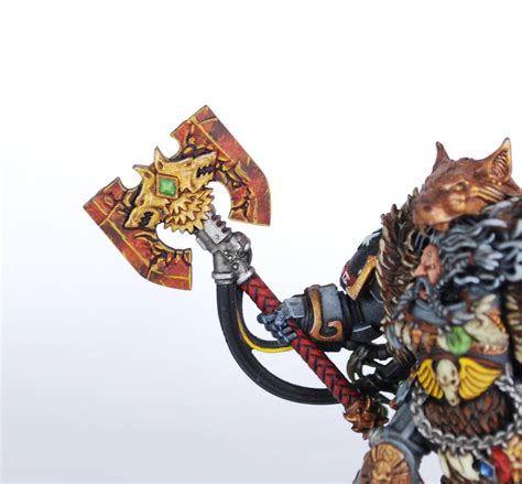 Chapter Master, Logan Grimnar, Space Marines, Space Wolves - Logan