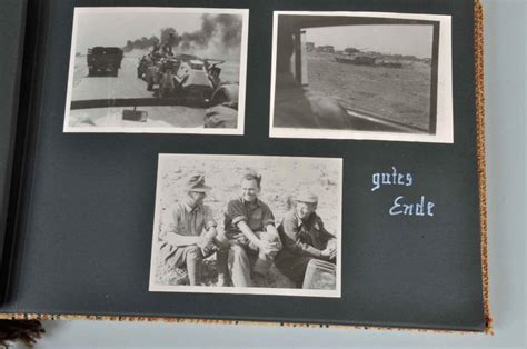 Regimentals German Wwii Afrika Korps Photograph Album