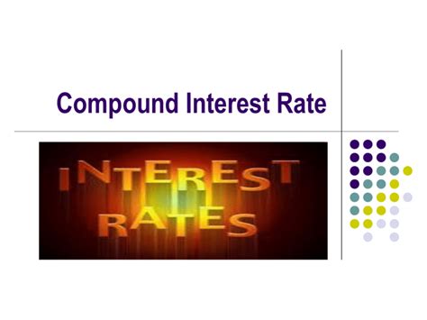 Compound interest rate