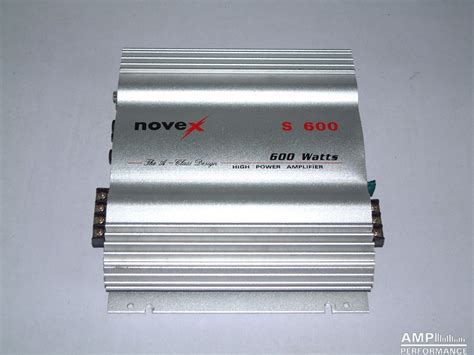 Novex S 600 - AMP-Performance