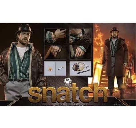 Figura Brad Pitt Snatch Black No Hot Toys Fpx Meses sin interés