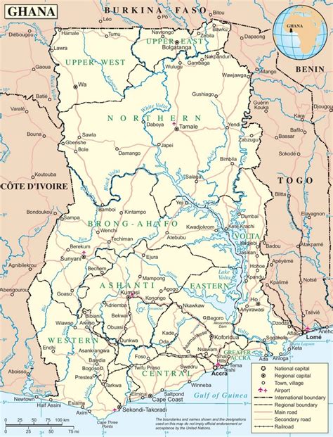 Ghana Road Map