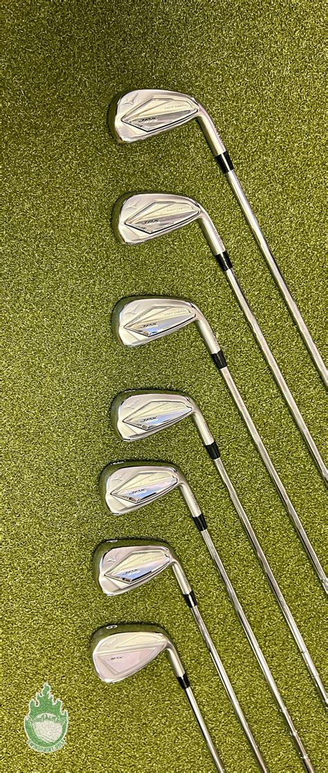Used RH Mizuno JPX Hot Metal Irons PW GW DG G Regular Steel