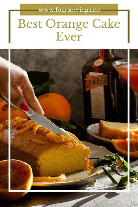 Moist And Delicious Orange Cake With Cointreau