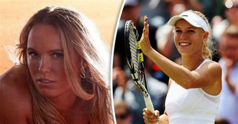 Wimbledon Babe Caroline Wozniacki Strips NAKED For Resurfaced Sexy Photoshoot Daily Star