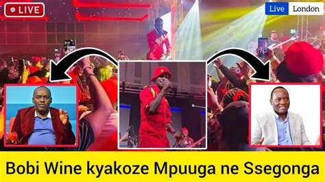 Bannange Laba Bobi Wine Kyakoze Mpuuga Ssegona Ne Muhoozi London