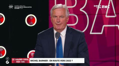 Le Grand Oral De Michel Barnier Ancien Ministre