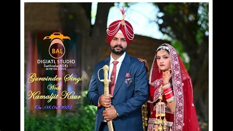 Reception Party Gurwinder Singh Kamaljit Kaur Live By Bal Studio