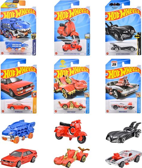 Amazon co jp ホットウィール Hot Wheels ベーシックカー Dアソートミニカー 台入り BOX販売 才 MD C おもちゃ